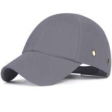 Bone com Capacete EPI Obra Construçao Segurança Casquete Trabalho Reparo Conserto Oficina Proteçao Eficiente Resistente - A - Visão 1