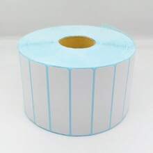 2000pcs/1000pcs/200pcs/100pcs Solid Color Label Stickers, 70*20mm Suitable For Commercial Pricing, Home Organization, Retail And Warehouse Management - White Rectangular Paper Stickers With Adhesive, Suitable For Office, Inventory Labeling - View 5