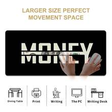 Minimalistisches Buchstabenmuster Extra langes Gaming Mauspad & Schreibtischunterlage Set, rutschfeste langanhaltend Gummibasis, glatte empfindliche Oberfläche, geeignet für PC Laptop Büro Zuhause, abstrakte Kunst Schreibtischdekoration, Schulanfangszubehör - A - Übersicht 8