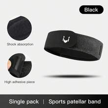 1pc Adjustable Sports Patellar Tendon Band Knee Strap, Lightweight Flexible Knee Brace For Men Women Running Basketball - Multicolor - View 11
