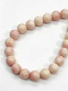 1pc Bohemian Round Bead Faux Agate Exaggerated Minimalist Women's Beaded Necklace Party Gathering Colorful Neck Chain - Mixed Colors Random - necklace - View 23