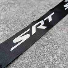 黑色掛繩鑰匙手機識別證套 JDM 風格創意 SRT 車鑰匙環配件汽車鑰匙圈 - A - 查看 7