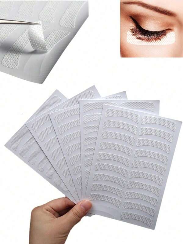 400pcs False Eyelash Extension Pads, Non-Woven Fabric Eyelash Extension Patches, Eyelash Tools