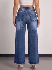 Women Jeans - Dark Wash - View 5