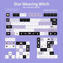 Star Weaver Witch 鍵帽，高美感 PBT 五面昇華印花 MOA 圓潤剖面，兼容機械鍵盤 - 查看 8
