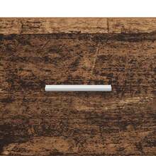 vidaXL Nachttische Altholz 40 x 30 x 60 cm Holzwerkstoff Geeignet für Wohn- und Schlafzimmer; ideal für Kommoden und Nachttische mit Schubladen; platzsparende Montage; perfekt als Geschenk oder Wohnaccessoire. - Braun - Übersicht 5