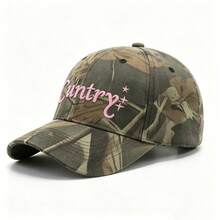 1 Stück bestickte CUNTRY Herren Trucker Cap, personalisierte bestickte Baseballkappe, Y2K Outdoor Sonnenschutz verstellbar Frühling/Herbst Reise Urlaub Geschenk, verstellbare Größe, geeignet für Freunde, Familie, Valentinstag, Hochzeit, Weihnachten, Schulanfang, Vatertag, Karneval, Strand Braut Hochzeit Zubehör, Junggesellenabschied, Lehrer, Studenten, Feiertagsgeschenke - Mehrfarbig - Übersicht 5
