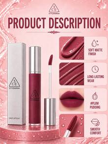 3CE HAZY LIP CLAY#PLUM PUDDING 4g，絲滑不拔乾，顯色可疊加，黃皮白皮都適配 - #PLUM PUDDING - 查看 8
