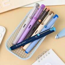 6pcs/Set Erasable Fountain Pen Set (2 Pens + 4 Ink Cartridges), Starry Sky Series, Comfortable Grip, Ideal Gift For Beginners, School Supplies - Sets - View 8