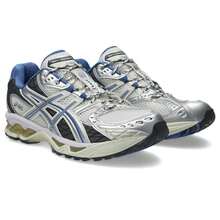 ASICS GEL-NIMBUS 10.1 Retro bequeme Low-Top Sport-Freizeitschuhe für Männer und Frauen - Weiß/Silber - Übersicht 3