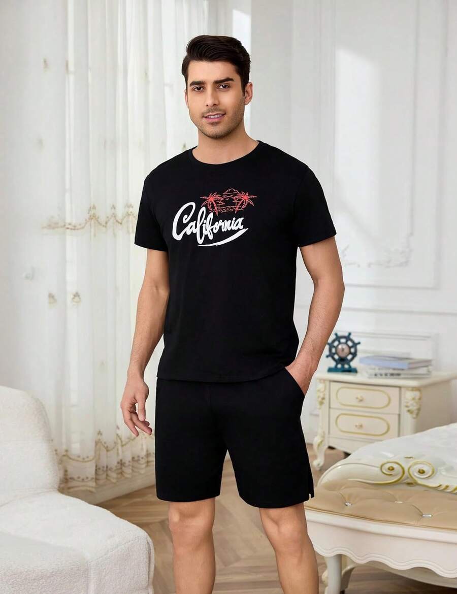 Men T-Shirts - Black - View 1