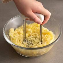 Triturador de patatas modelo 2026, triturador de patatas para el hogar, triturador, complemento alimenticio para bebés, patatas, patatas: artículos para el hogar y la cocina. Producto más vendido. - Amarillo - Ver 4