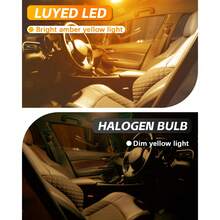 4入組 T10 LED W5W 超亮 350LM 塑膠保護 SMD 燈，適用汽車內飾閱讀燈、車門燈與牌照燈照明，DC12V 白色通用款 - 2835 - 查看 6