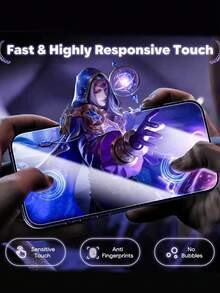2合1套組 - 相容 iPhone 17 Pro Max/17 Pro，1片高畫質螢幕保護貼 + 1片背膜，9H+ 鋼化玻璃，易安裝，防摔防刮，高畫質透明，無氣泡，相容 iPhone 18/16/15/14/13/12/11 系列，手機配件，相容手機殼 - 無色 - 查看 4