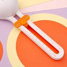 1pc 360° Circle Cutter, Manual Rotating Round Paper Cutting Tool, Adjustable Slide Rail, Press And Rotate Cutting - 1pc - View 3