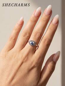 1 buah Cincin Mata Jahat Perak Sterling 925, Cincin Abadi, Hadiah Perhiasan Halus, Aksesori Harian, Hadiah Pertunangan/Pernikahan - Gaya 4 - View 4