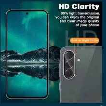 Camera Lens Protector For Samsung A56/A26/A36/S26 Ultra/S25/S23/A35/A55, Diamond Inlaid Lens Film, Shiny Lens Decoration, 3D Coverage Effective Scratch Resistance, Fashionable Matching - Diamond - View 5
