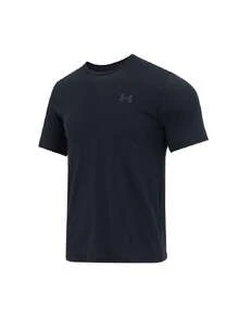Under Armour Men's UA Left Chest Lockup Tee Short Sleeve T-Shirt For Daily Workout And Outdoor Sports 1370951-001 - Black - View 5