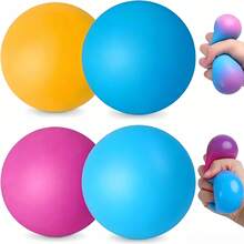 BEERUS Macaron einfarbiger langsam zurückfedernder Stressball, sensorisches Quetschspielzeug für die frühkindliche Bildung, lustiges Geschenk für die Schulferien - Verschiedenfarbig - Übersicht 8
