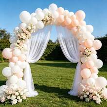 6FT Wedding Arch Door Backdrop Stand Flower Display Frame Backdrop Metal Rack - View 10