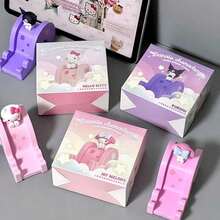 官方授權 Sanrio 角色滑動式手機支架，多角色可調角度桌面裝飾，適用居家與辦公室，Hello Kitty 房間裝飾，成人桌面收納架，14 歲以上 - 淺藍色 - 查看 8