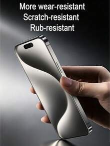NNBILI 3片裝隱私防窺磨砂手機螢幕保護貼,全螢幕覆蓋,相容 iPhone 18 Pro Max/18 Pro/18/17 Pro Max/17 Pro/17 Air/17/16E/16 Pro Max/16 Pro/16 Plus/16/15 Pro Max/14 Pro Max/13 Mini/12/11/XS MAX/XR/8/7 Plus 系列,觸感滑順、防指紋、防眩光、易安裝,可搭配手機殼使用 - 黑色 - 查看 7