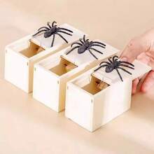 1/2/3 Kotak Laba-laba Kejutan Halloween - Lelucon Kejutan untuk Anak-Anak yang Berburu Permen - Alat Peraga Lelucon Rumah Hantu - Mainan Pegas Laba-laba Buatan Tangan, Cocok untuk Permainan Pesta - Set Lelucon yang Dapat Digunakan Kembali - Kotak Lelucon Meja Kantor - Hadiah Lelucon Laba-laba untuk Ulang Tahun Rekan Kerja - MultiWarna - View 9