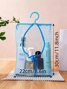 掛式收納袋 網格透氣掛袋 多功能浴室收納架 - 彩色 - 查看 5
