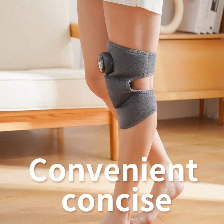 AXH [Mother's Day, Father's Day Gift]Knee Heating Massager, Relaxing Massage, With Thermal Bag, Suitable For All Ages And Genders, Black - Grey - View 1