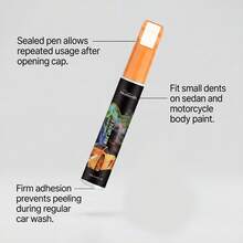 1支 12ml/0.41oz 白色汽車補漆筆,汽車刮痕修復液,車輛外觀深層凹痕與磨損修復工具 - 汽車補漆筆A - 查看 11