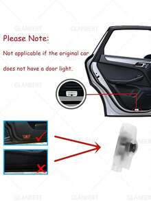 GLANBERT 2pcs LED Car Door Logo Projector Welcome Ghost Projection Light Suitable For Lexus RX ES GX LS LX IS GS RC UX Series IS250 IS300 IS350 Car Decoration Light - Compatible With LEXUS - View 9