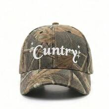 1 Stück bestickte CUNTRY Herren Trucker Cap, personalisierte bestickte Baseballkappe, Y2K Outdoor Sonnenschutz verstellbar Frühling/Herbst Reise Urlaub Geschenk, verstellbare Größe, geeignet für Freunde, Familie, Valentinstag, Hochzeit, Weihnachten, Schulanfang, Vatertag, Karneval, Strand Braut Hochzeit Zubehör, Junggesellenabschied, Lehrer, Studenten, Feiertagsgeschenke - Mehrfarbig - Übersicht 11