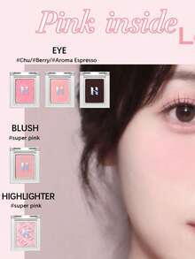 HOLIKA HOLIKA My Favorite Eyeshadow 40 超亮粉色，輕盈暈染，細緻粉質，持久顯色，手指塗抹，隨時隨地補妝，韓系彩妝，韓國化妝品，1.8g/0.06oz - 40 SUPER PINK - 查看 6