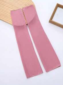 High Elasticity Solid Color Sun Protection Arm Sleeves, Versatile Breathable Long Arm Sleeves, Solid Color Casual Polyester (Polyester) Sleeveless, Daily All Season - Multicolor - View 6