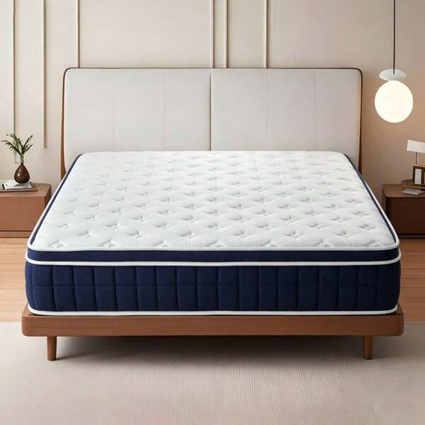 Sour Lemon Mattress 90x200cm, Mattress 140x200cm, Mattress 180x200cm - 25 Cm - Hybrid - Pocket Springs + Memory Foam - Medium Firm Support - Ultra Breathable - 7 Zones