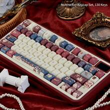Nutcracker Cute Keycaps Original PBT 5-Sided Dye-Sublimation Compatible With Customized Mechanical Keyboards - View 3