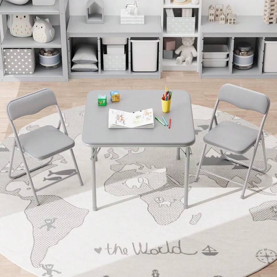 Kselythan Kids Desk Chairs - Grey - View 1