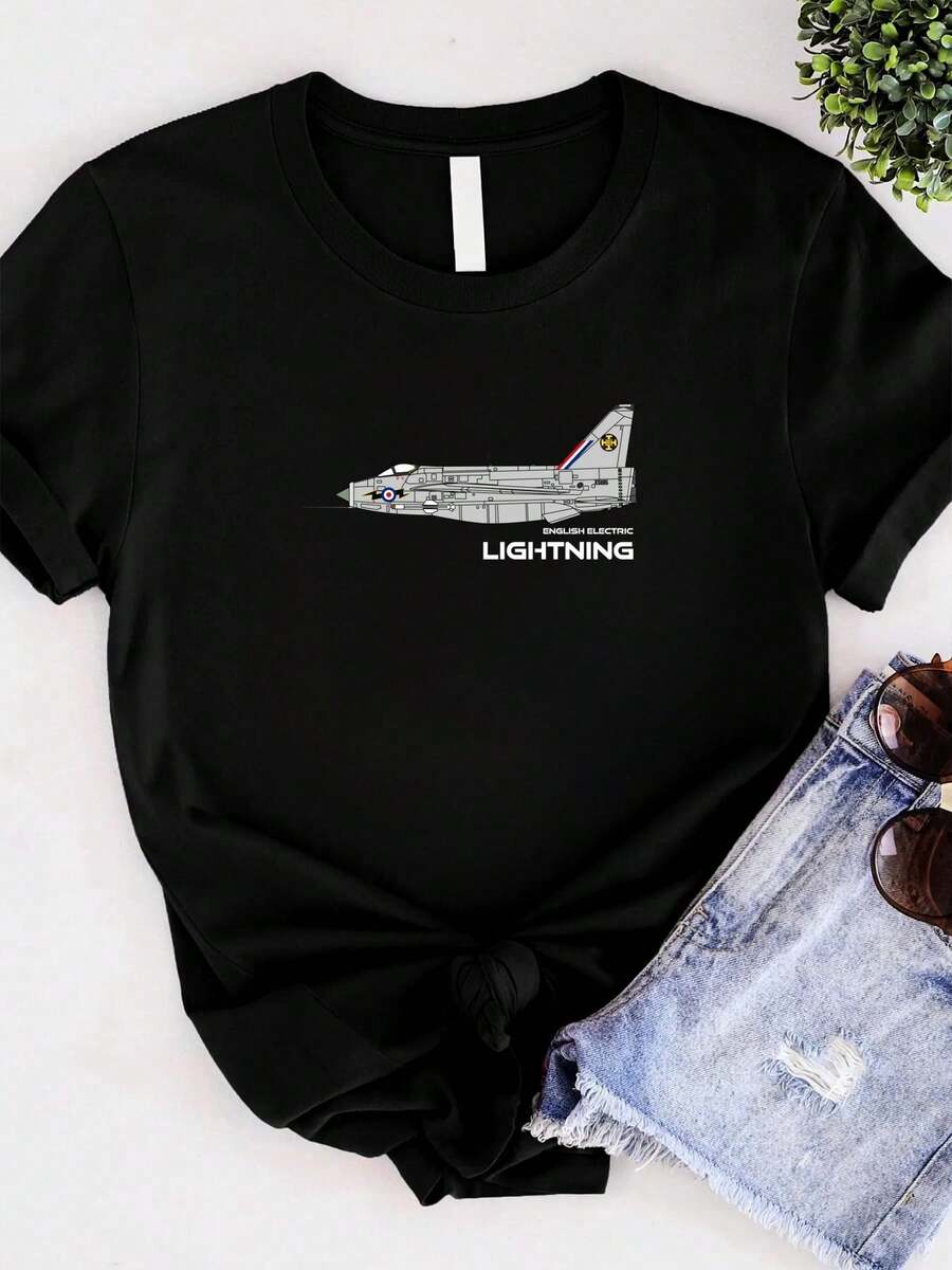 Women T-Shirts - 黑色 - 查看 1