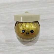 1個創意減壓仿真蒸包捏捏樂玩具，TPR材質便攜趣味紓壓禮物，生日禮物 - 彩色 - 查看 6
