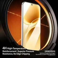 3pcs 2026 Newest Black Edge Tempered Glass Screen Protector For Moto Phone, Electroplated Smooth Gaming Anti-Fingerprint Full Coverage No Obscuration No White Edge Explosion-Proof Scratch-Resistant Drop-Proof Shatter-Proof - Clear - View 2