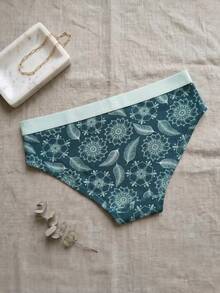 3pcs Soft Modal Full Coverage Panties, Women's Breathable Elastic Low Waist Underwear, Individually Packaged - Multicolor - View 7