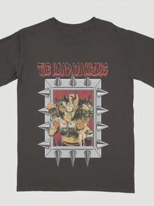 Men T-Shirts - 黑色 - 查看 1