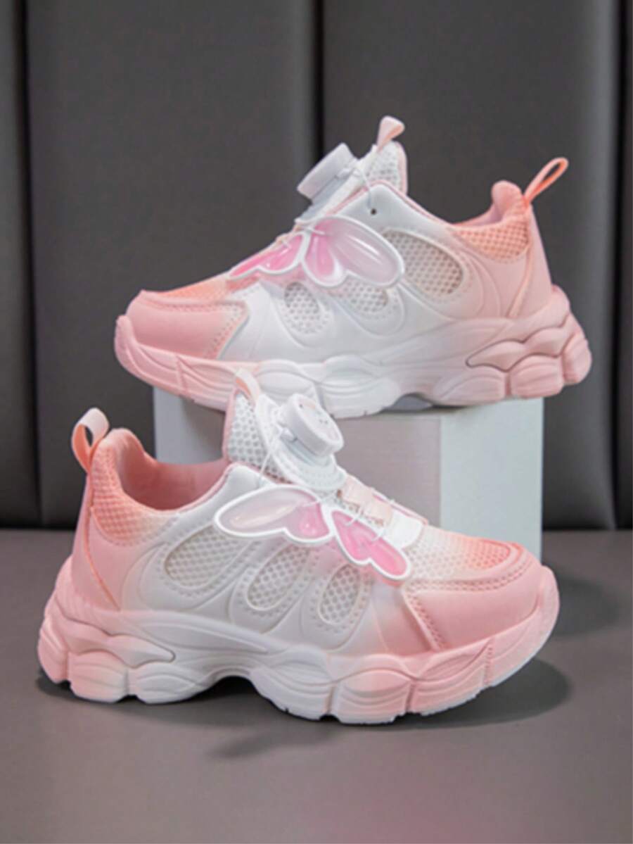 1 Pair 20026 New Princess Style Sneakers, 3D Butterfly Wings ...