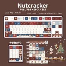 Nutcracker Cute Keycaps Original PBT 5-Sided Dye-Sublimation Compatible With Customized Mechanical Keyboards - View 9