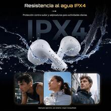 Cubot Buds 3a Bluetooth 6.0 Wireless In-Ear Headphones, IPX4, Compatible With Android And IOS, Silver White - View 9