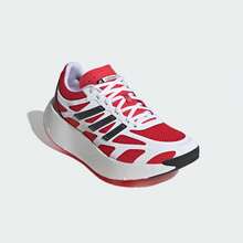 Adidas Adizero Aruku Comfortable Versatile Fabric Low-Top Casual Urban Commuting Running Shoes Unisex Red And White - Red and White - View 3