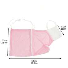 1pc Breathable Mesh Cat Grooming Bag, Anti-Scratch Anti-Bite Nail Trimming Beauty Bag, Pet Grooming Supplies, Cat Brush, Mother's Day Gift, Halloween Gift, Back To School Season - Multicolor - View 16