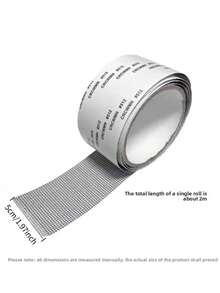 2 Rolls Nano Double Sided Tape Width 1.97In Length 78.74In Strong Transparent Tape No Drilling For Wall Power Strip Fixing Washable Reusable Traceless Sticker For Kitchen Bathroom Storage Photo Frame Carpet Anti-Slip Multi-Purpose Adhesive Tape - A - View 14