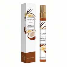 عطر نسائي 10 مل برائحة الفانيليا وجوز الهند الغورماند، عطر طويل الأمد للجسم والشعر، بخاخ كولونيا نسائي خالي من الكحول، حجم سفر محمول، مناسب للاستخدام اليومي والتنقل والرياضة والعطلات، هدية مثالية للنساء - رائحة جوز الهند والفانيليا - مشاهدة 9