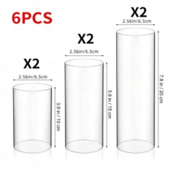 Candle Holders, Glass Vases, Transparent Hydroponic Glassware, Wedding Decorations